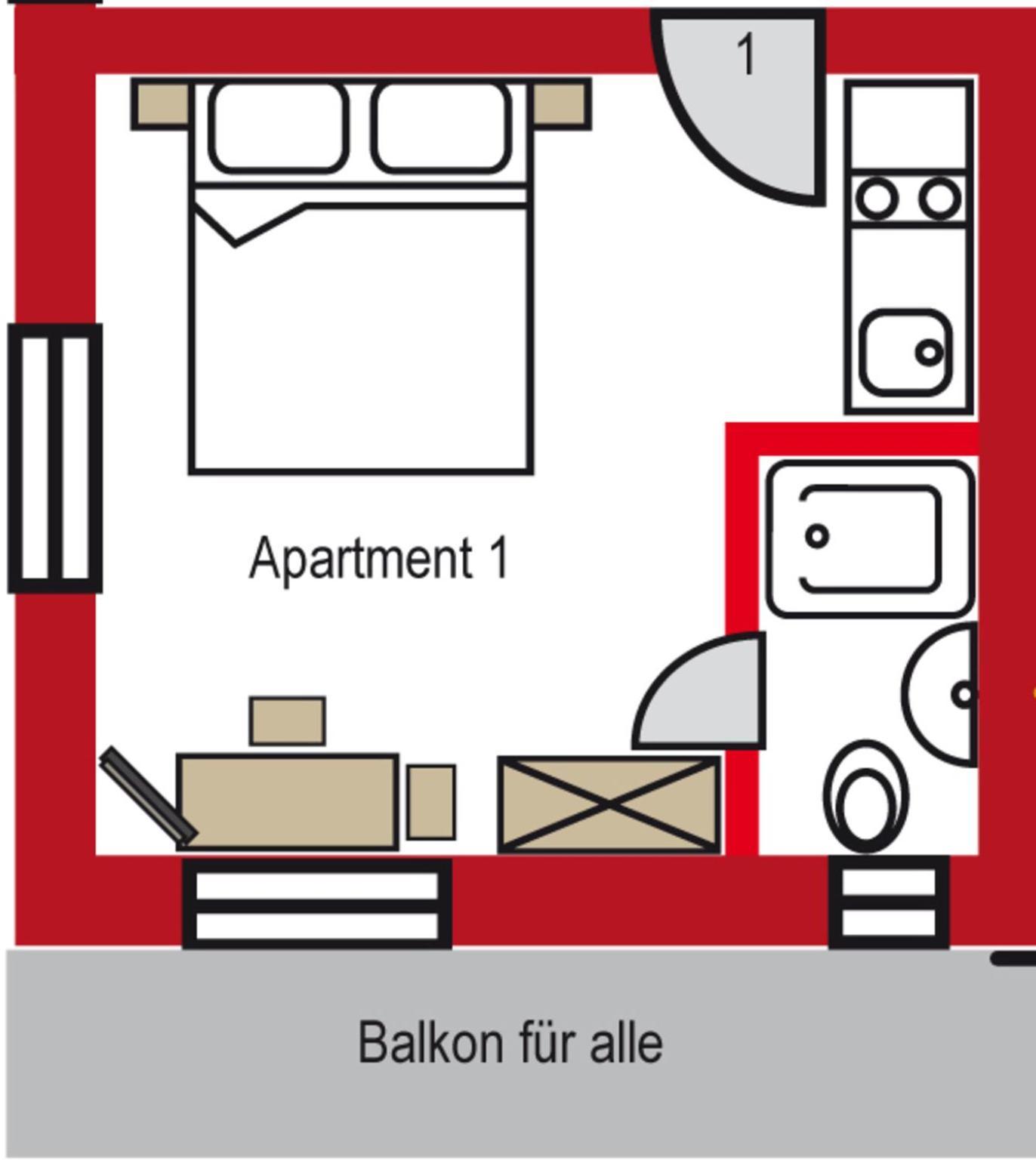 App 1 - Farbennest Mit Fruehstueck Teekueche, Sommerbergbahnen Inkl 탄하임 외부 사진